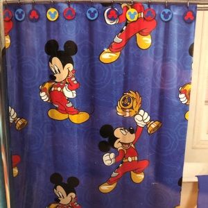 Shower Curtain & Hook Set